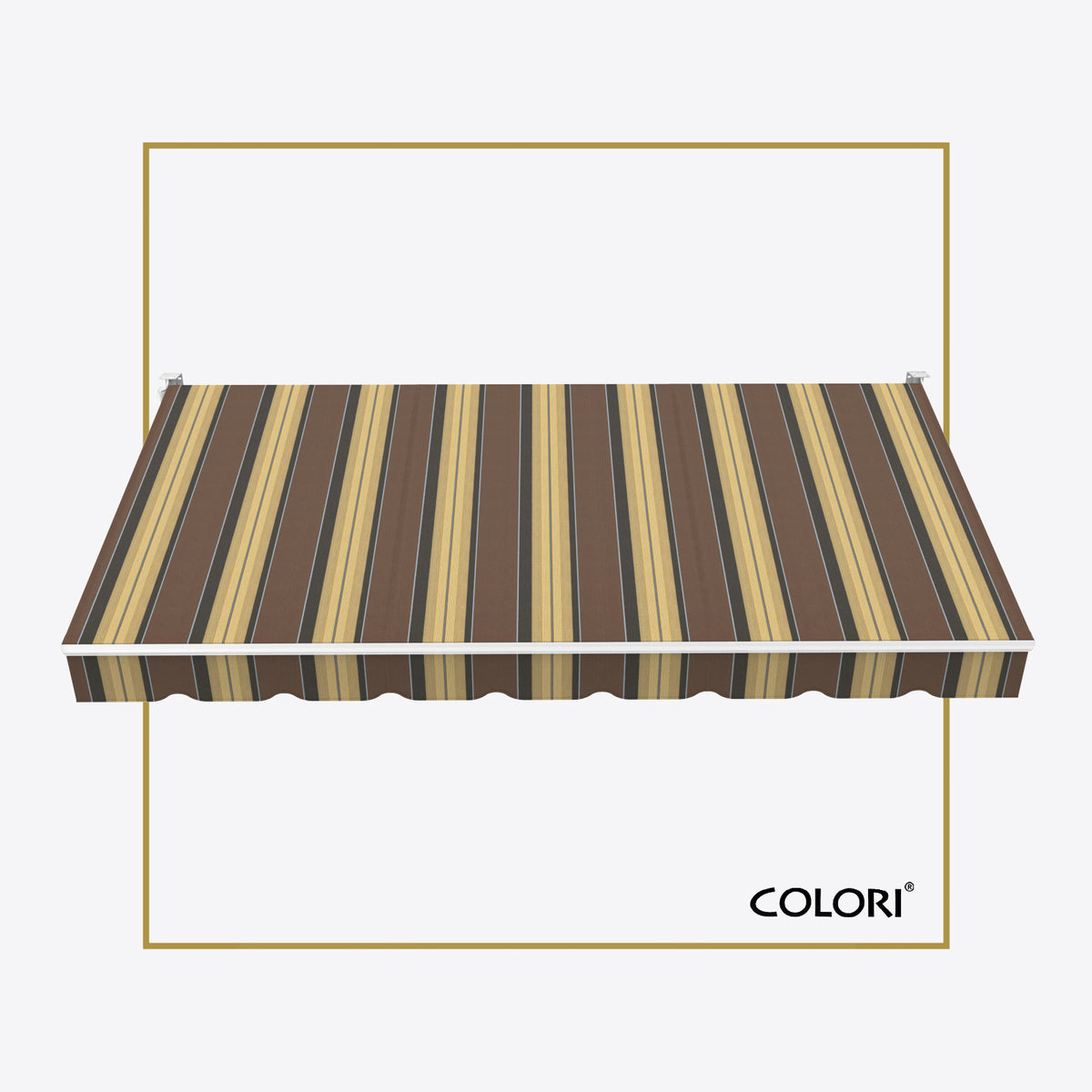 Copertină cu braț articulat standard Cocoa Shades