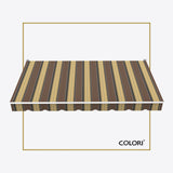 Copertină cu braț articulat standard Cocoa Shades