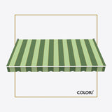 Copertină cu braț retractabil standard Green Oasis