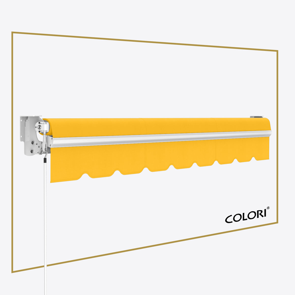 Copertină cu brațe articulate standard Marigold Yellow