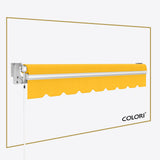 Copertină cu brațe articulate standard Marigold Yellow