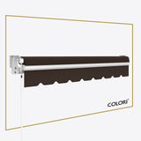 Marchiză cu braț articulat standard Chocolate