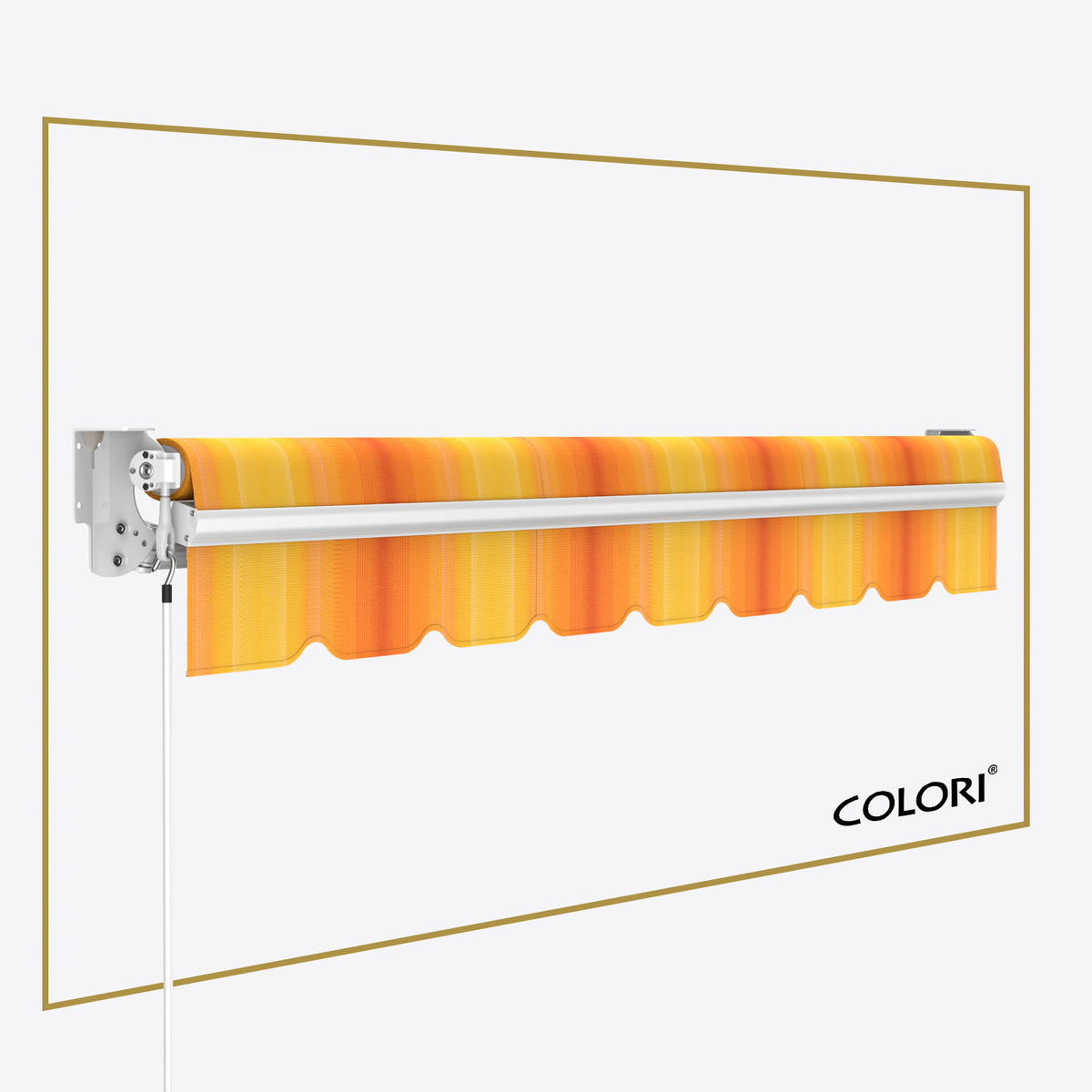 Marchiză cu brațe retractabile standard Sunburst