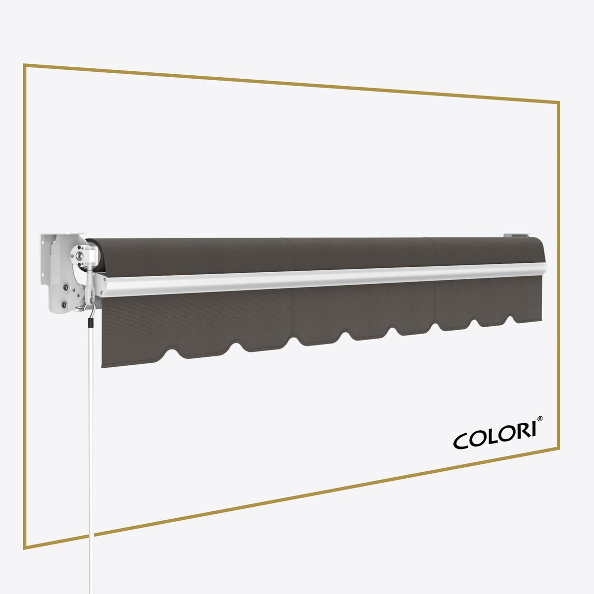 Marchiză cu brațe articulate standard Graphite