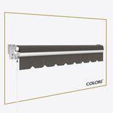 Marchiză cu brațe articulate standard Graphite