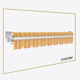 Copertină cu brațe articulate standard Chicago June