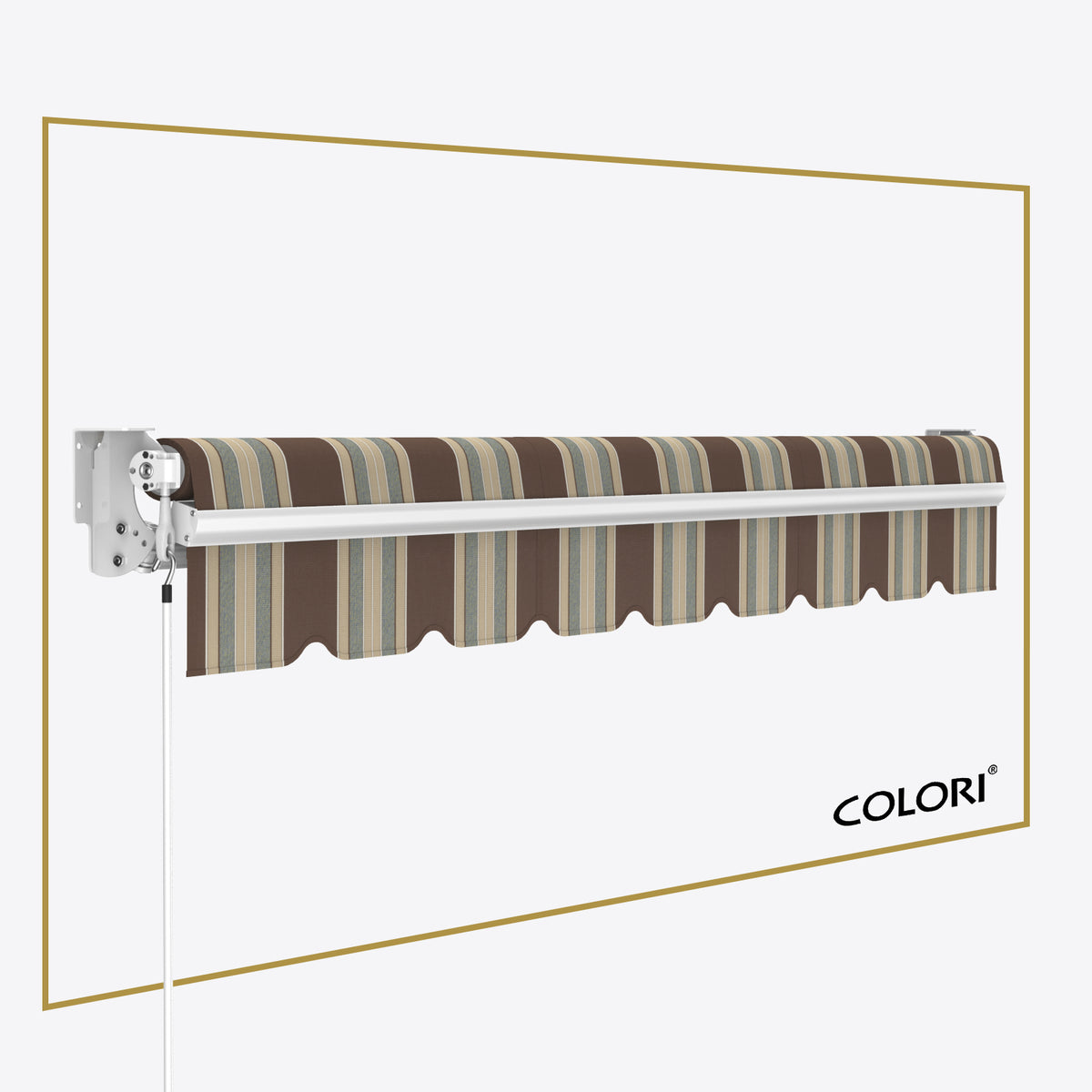 Copertină cu brațe articulate standard Gandia