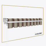 Copertină cu brațe articulate standard Gandia