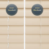Jaluzele orizontale din aluminiu 25 mm Matte Chalk Beige