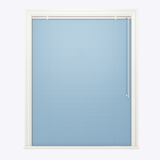 Jaluzele orizontale din aluminiu 25mm Matte Pastel Blue