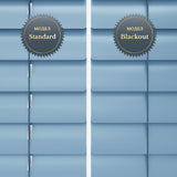 Jaluzele orizontale din aluminiu 25mm Matte Pastel Blue