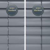 Jaluzele orizontale din aluminiu 25mm Cosmic Grey