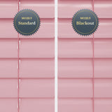 Jaluzele orizontale din aluminiu 25mm Brushed Innocent Pink