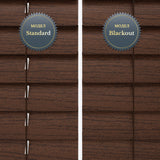 Jaluzele orizontale din aluminiu 25mm Woodgrain Colonial Oak