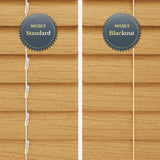 Jaluzele orizontale din aluminiu 25mm Woodgrain Warm Oak