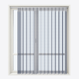 Jaluzele verticale zi și noapte Dita 40 cm Ombre Blue