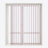 Jaluzele verticale tip zi și noapte Dita 40cm Pale Mauve