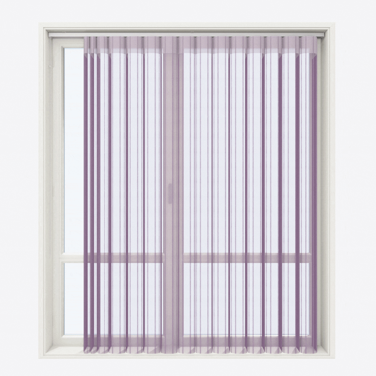 Perdele verticale tip zi și noapte Dita 40cm Vintage Violet
