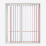 Jaluzele verticale tip zi și noapte Dita 40 cm Quartz Rose