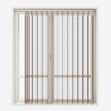 Jaluzele verticale tip zi-noapte Dita 40cm Woodsmoke