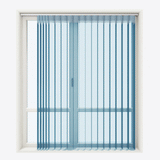 Jaluzele verticale tip zi și noapte Monaco 33 cm Metal Blue