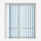 Jaluzele verticale tip Zi și Noapte Nadin 40cm Colonial Blue