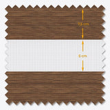 Allure Almond Day & Night Blinds - Zen Shades