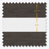 Allure Coffee Bean Day & Night Blinds - Zen Shades