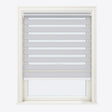 Allure Mirage Grey Day & Night Blinds - Zen Shades