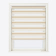 Allure Warm Sand Day & Night Blinds - Zen Shades