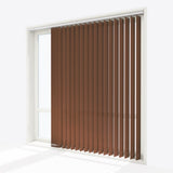 Bali Caramel Café Vertical Blinds Replacement Slats - Zen Shades