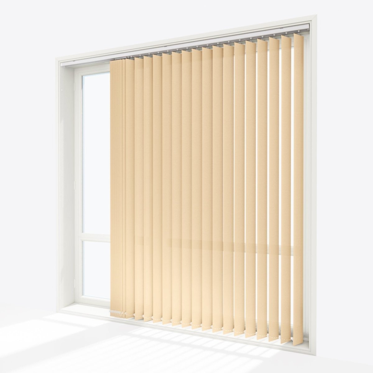 Bali Pear Beige Vertical Blinds Replacement Slats - Zen Shades