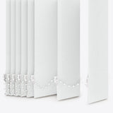 Bali White Vertical Blinds - Zen Shades