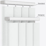 Bali White Vertical Blinds - Zen Shades
