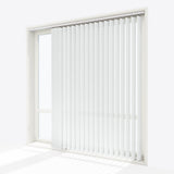Bali White Vertical Blinds - Zen Shades