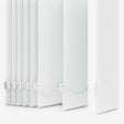 Bali White Vertical Blinds Replacement Slats - Zen Shades