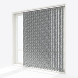 Batista Ash Grey Vertical Blinds - Zen Shades