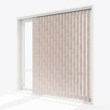 Batista Papaya Vertical Blinds - Zen Shades