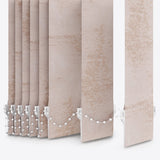 Batista Papaya Vertical Blinds - Zen Shades