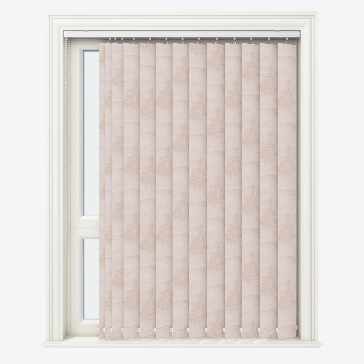 Batista Papaya Vertical Blinds - Zen Shades