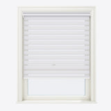 Blackout Delicacy Gray Dawn Day & Night Blinds - Zen Shades