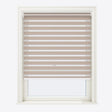 Blackout Delicacy Taupe Grey Day & Night Blinds - Zen Shades
