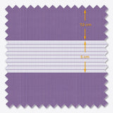 Bliss Diffused Orchid Day & Night Blinds - Zen Shades