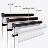 Bliss Porcelain White Day & Night Blinds - Zen Shades