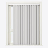 Brooklyn Ice Blackout PVC Vertical Blinds - Zen Shades