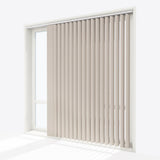 Brooklyn Rose Blackout PVC Vertical Blinds - Zen Shades