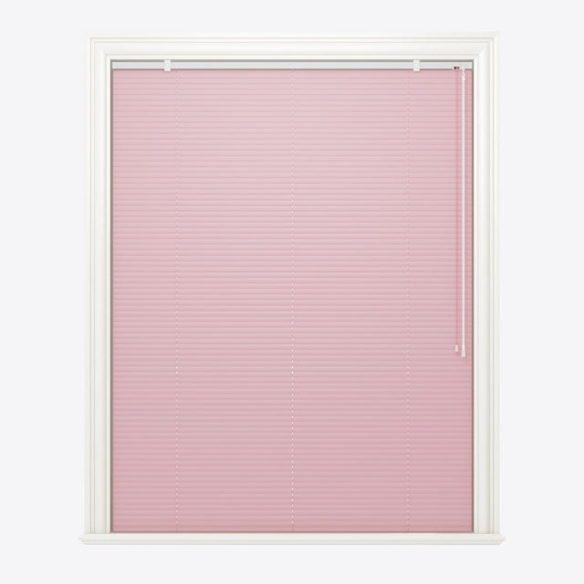 Brushed Innocent Pink Venetian Blinds - Zen Shades