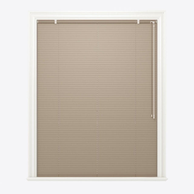 Brushed Stone Gray Venetian Blinds - Zen Shades