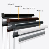 Charcoal Gray Blackout Day & Night Blinds - Zen Shades