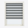 Charcoal Gray Blackout Day & Night Blinds - Zen Shades